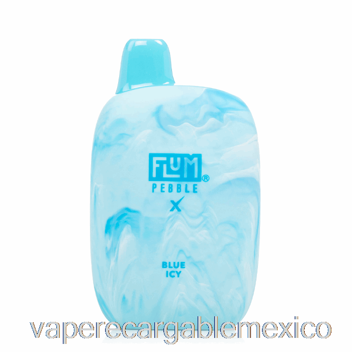 Vape Recargable Flum Pebble X 6000 Desechable Azul Icy